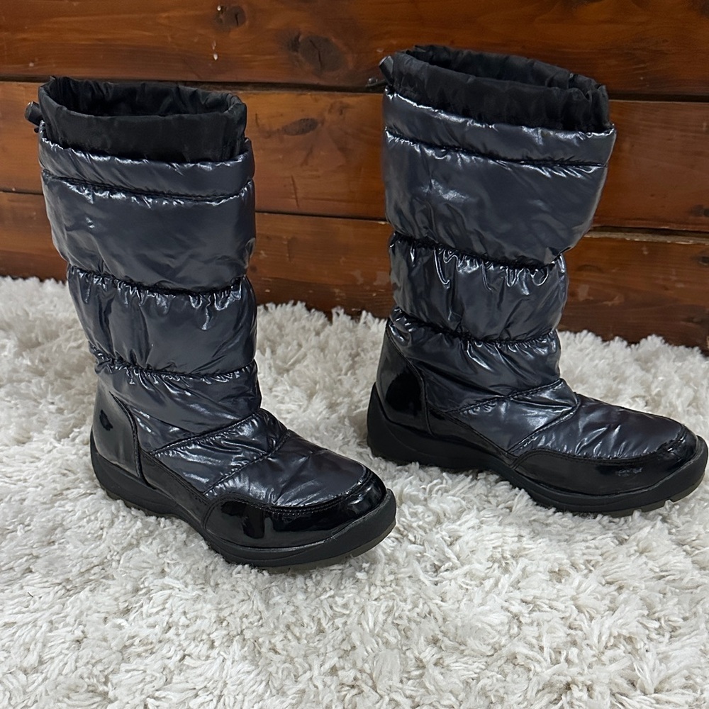 COUGAR 90’s Retro Women’s/ Girls Minty 6 Black/ Gunmetal Winter Boots Sz 4 - Picture 4 of 8